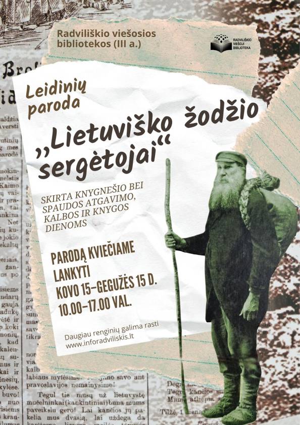 Leidinių paroda „Lietuviško žodžio sergėtojai“ 