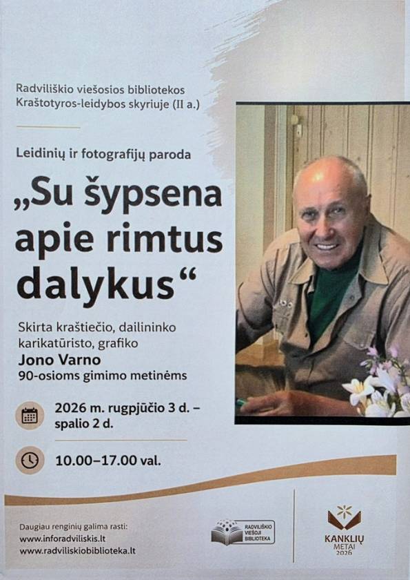 Paroda „Su šypsena apie rimtus dalykus“